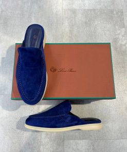 Loro Piana's 'Babouche' backless loafers